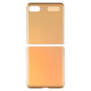 Glass Battery Back Cover for Samsung Galaxy Z Flip 4G SM-F700(Gold)