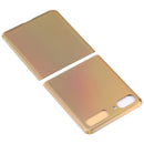 Glass Battery Back Cover for Samsung Galaxy Z Flip 4G SM-F700(Gold)