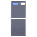 Glass Battery Back Cover for Samsung Galaxy Z Flip 4G SM-F700(Blue)