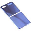Glass Battery Back Cover for Samsung Galaxy Z Flip 4G SM-F700(Blue)