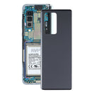 Glass Battery Back Cover for Samsung Galaxy Z Fold2 5G SM-F916B (Black)