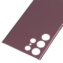 Battery Back Cover for Samsung Galaxy S22 Ultra(Dark Red)
