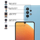 Original Camera Set (Depth + Macro + Wide + Main Camera + Front Camera) for Samsung Galaxy A32 SM-A325