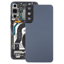 Battery Back Cover with Camera Lens Cover for Samsung Galaxy S22+ 5G SM-S906B(Blue)