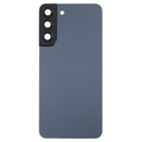 Battery Back Cover with Camera Lens Cover for Samsung Galaxy S22+ 5G SM-S906B(Blue)