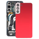 Battery Back Cover with Camera Lens Cover for Samsung Galaxy S22+ 5G SM-S906B(Red)