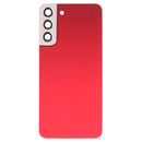 Battery Back Cover with Camera Lens Cover for Samsung Galaxy S22+ 5G SM-S906B(Red)