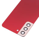 Battery Back Cover with Camera Lens Cover for Samsung Galaxy S22+ 5G SM-S906B(Red)