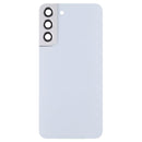Battery Back Cover with Camera Lens Cover for Samsung Galaxy S22+ 5G SM-S906B(White)
