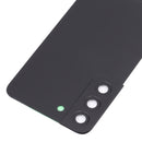 Battery Back Cover with Camera Lens Cover for Samsung Galaxy S22 5G SM-S901B(Black)