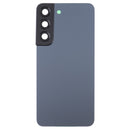 Battery Back Cover with Camera Lens Cover for Samsung Galaxy S22 5G SM-S901B(Blue)
