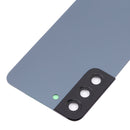 Battery Back Cover with Camera Lens Cover for Samsung Galaxy S22 5G SM-S901B(Blue)
