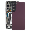 Battery Back Cover with Camera Lens Cover for Samsung Galaxy S22 5G SM-S901B(Purple)