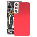 Battery Back Cover with Camera Lens Cover for Samsung Galaxy S22 5G SM-S901B(Red)