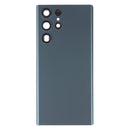 Battery Back Cover with Camera Lens Cover for Samsung Galaxy S22 Ultra 5G SM-S908B(Green)