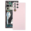 Battery Back Cover with Camera Lens Cover for Samsung Galaxy S22 Ultra 5G SM-S908B(Gold)