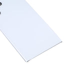 Battery Back Cover with Camera Lens Cover for Samsung Galaxy S22 Ultra 5G SM-S908B(White)