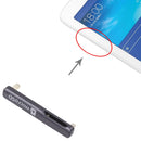 Micro SD Card Anti Dust Cap for Samsung Galaxy Tab 3 Lite 7.0 SM-T110/T111 (Black)