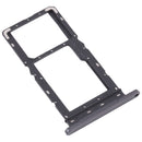 SIM Card Tray + SIM Card Tray / Micro SD Card Tray for Samsung Galaxy Tab A8 10.5 2021 SM-X200/X205(Black)