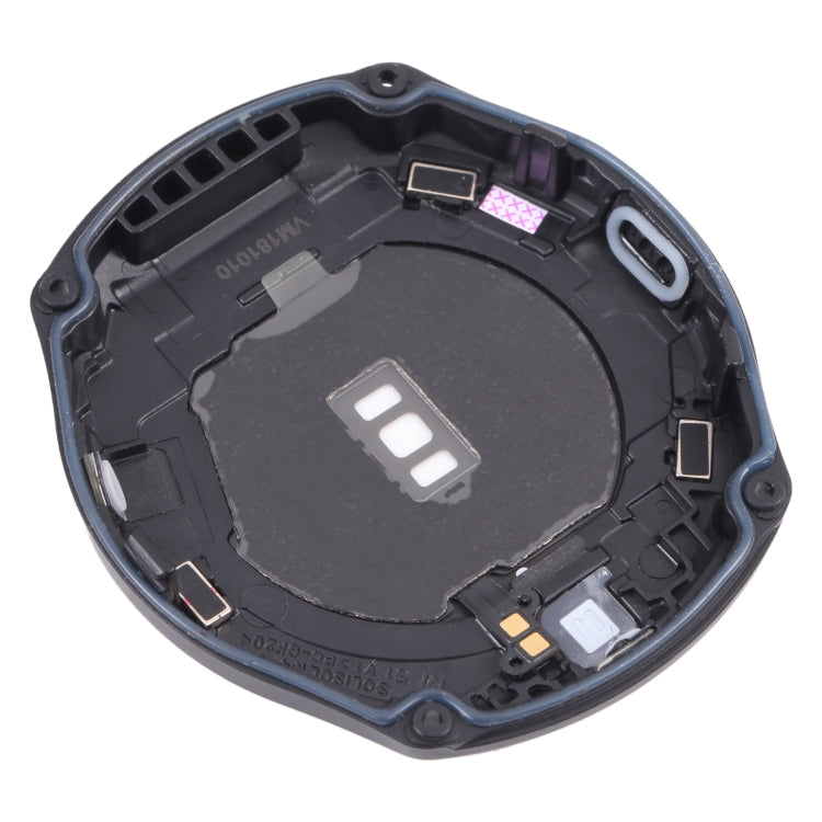 Rear Housing Cover with Glass Lens For Samsung Gear S3 Frontier SM-R760 (Black)