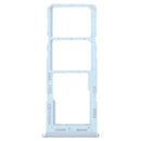 Original SIM Card Tray + SIM Card Tray + Micro SD Card Tray for Samsung Galaxy M23 SM-M236B (Blue)