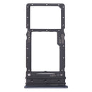 Original SIM Card Tray + Micro SD Card Tray for Samsung Galaxy M53 SM-M536B (Black)