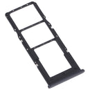 For Samsung Galaxy A04s SM-A047F Original SIM Card Tray + SIM Card Tray + Micro SD Card Tray (Black)