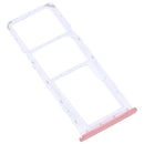 For Samsung Galaxy A04 SM-A045F Original SIM Card Tray + SIM Card Tray + Micro SD Card Tray (Pink)