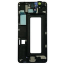 Front Housing LCD Frame Bezel Plate for Galaxy A8 Star / A9 Star / G8850(Black)