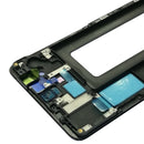 Front Housing LCD Frame Bezel Plate for Galaxy A8 Star / A9 Star / G8850(Black)