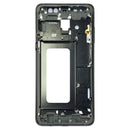 Front Housing LCD Frame Bezel Plate for Galaxy A8+ (2018), A730F, A730F/DS(Black)