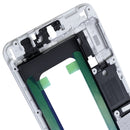 Front Housing LCD Frame Bezel Plate for Galaxy C5(White)