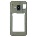 Middle Frame Bezel Plate for Galaxy J1 (2016) / Express 3 / Galaxy Amp 2 / J120F / J120A / J120H / J120M / J120M / J120T(Silver)