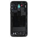 Back Cover + Middle Frame Bezel Plate for Galaxy J2 Pro (2018), J2 (2018), J250F/DS(Black)