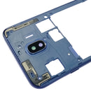 Middle Frame Bezel Plate for Galaxy J4, J400F/DS, J400G/DS(Blue)