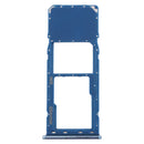 SIM Card Tray + Micro SD Card Tray for Galaxy A20 A30 A50 (Blue)