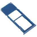 SIM Card Tray + Micro SD Card Tray for Galaxy A20 A30 A50 (Blue)