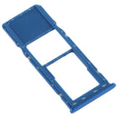 SIM Card Tray + Micro SD Card Tray for Galaxy A20 A30 A50 (Blue)