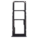 SIM Card Tray + SIM Card Tray + Micro SD Card Tray for Galaxy A10(Black)