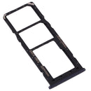 SIM Card Tray + SIM Card Tray + Micro SD Card Tray for Galaxy A10(Black)