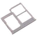 SIM Card Tray + SIM Card Tray + Micro SD Card Tray for Galaxy A40 (Grey)