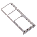 SIM Card Tray + SIM Card Tray + Micro SD Card Tray for Galaxy A20 A30 A50 (Grey)