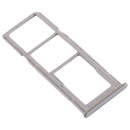 SIM Card Tray + SIM Card Tray + Micro SD Card Tray for Galaxy A20 A30 A50 (Grey)