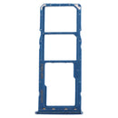 SIM Card Tray + SIM Card Tray + Micro SD Card Tray for Galaxy A20 A30 A50 (Blue)