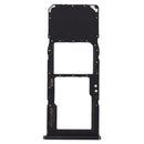 SIM Card Tray + Micro SD Card Tray for Galaxy A70 (Black)
