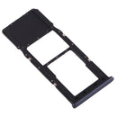 SIM Card Tray + Micro SD Card Tray for Galaxy A70 (Black)