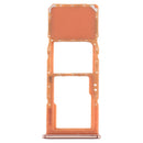 SIM Card Tray + Micro SD Card Tray for Galaxy A70 (Orange)