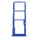 SIM Card Tray + SIM Card Tray + Micro SD Card Tray for Galaxy A70 (Blue)