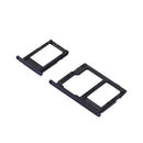 SIM Card Tray + Micro SD & SIM Card Tray for Galaxy J5 Prime / G570 & J7 Prime / G610(Black)