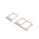 SIM Card Tray + Micro SD & SIM Card Tray for Galaxy J5 Prime / G570 & J7 Prime / G610(Gold)